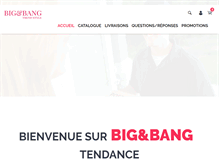 Tablet Screenshot of bigandbang.com